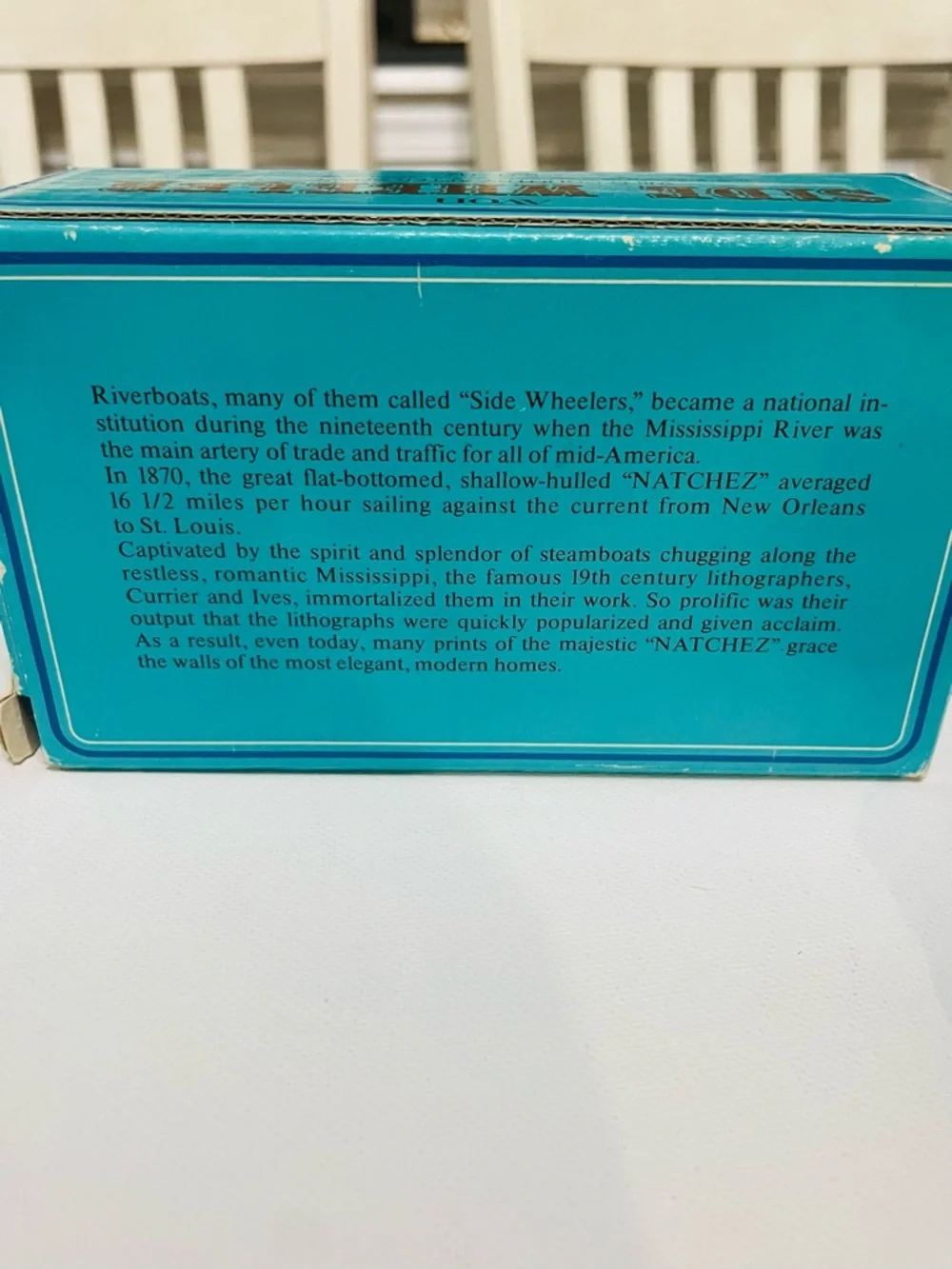 NWT AVON Vintage 1970s Side Wheeler Steamboat Decanter‎ After Shave